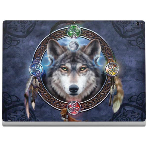 Brigid Ashwood Celtic Wolf Guide Surface Book 2 15in Skin